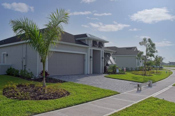 Residential Paver Driveway in Mattawan, MI